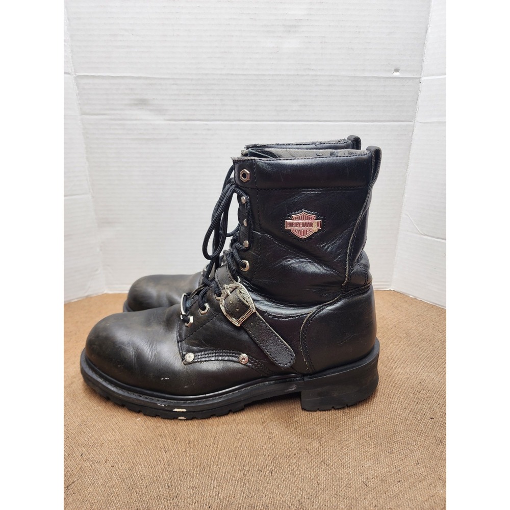 Harley-Davidson Men's Faded Glory Motorcycle Boots Shoes Sz 12